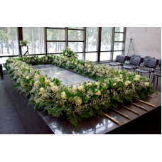 Гирлянда большая «ЭКСКЛЮЗИВ», выполненная для проведения обряда похорон