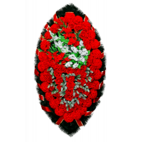 Венок 1,4м "ЗАКАЗ-1,4" 145